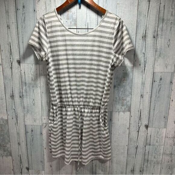EGY Women’s Romper Dress Size L Striped NEW # A225​ - Picture 1 of 6